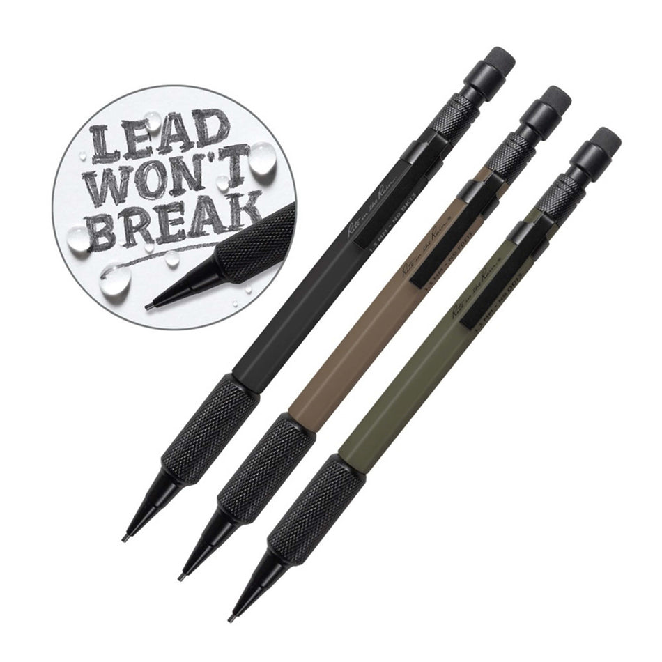 Rite in the Rain Mechanical Clicker Pencil Druckbleistift Tactical 3er-Pack
