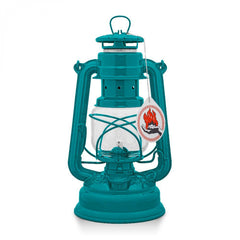Feuerhand Sturmlaterne Baby Special 276 teal blue