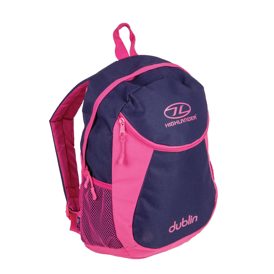 Highlander Kinderrucksack Dublin 15 L lila/pink