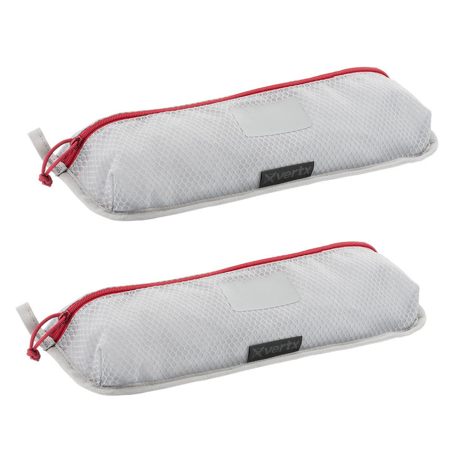 Vertx Overflow Mesh Pouch Large 2er-Set ash grey