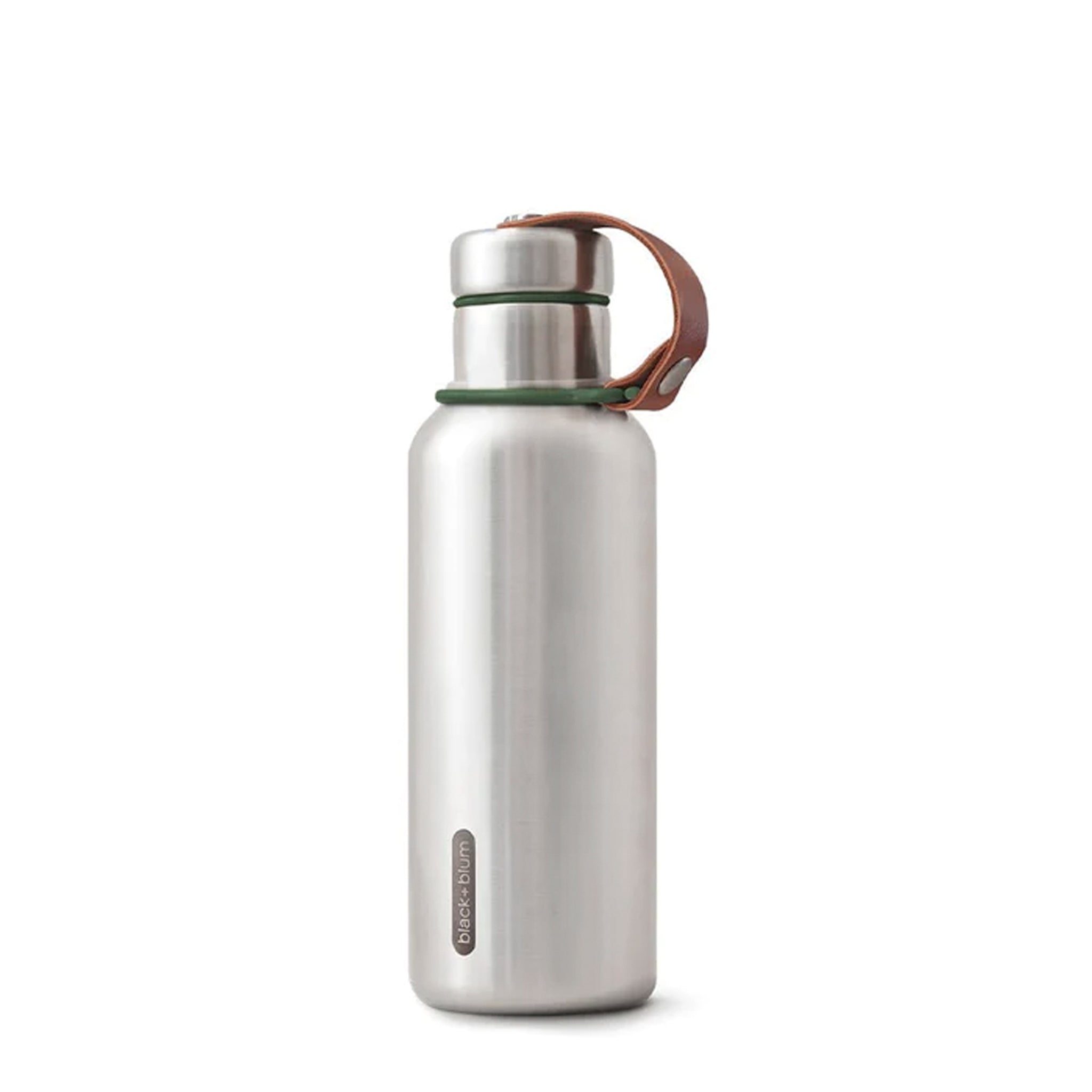 black+blum Edelstahl Isolierflasche olive