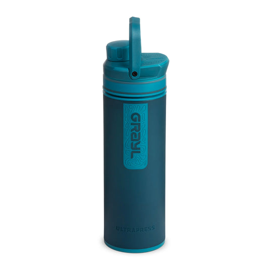 GRAYL UltraPress Trinkwasser-Filterflasche Forest Blue