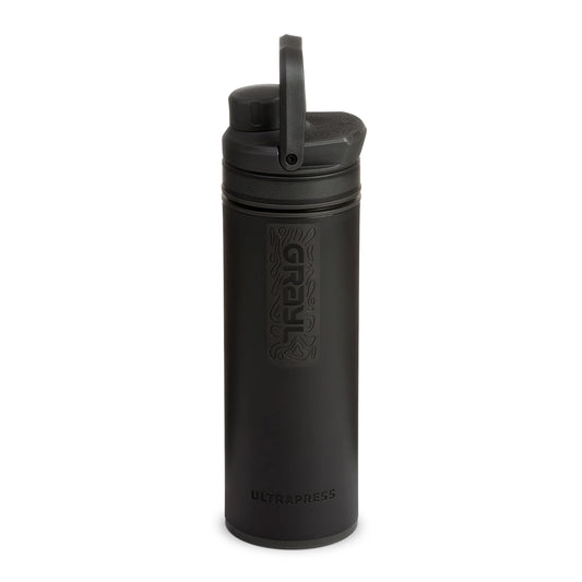 GRAYL UltraPress Trinkwasser-Filterflasche Covert Black