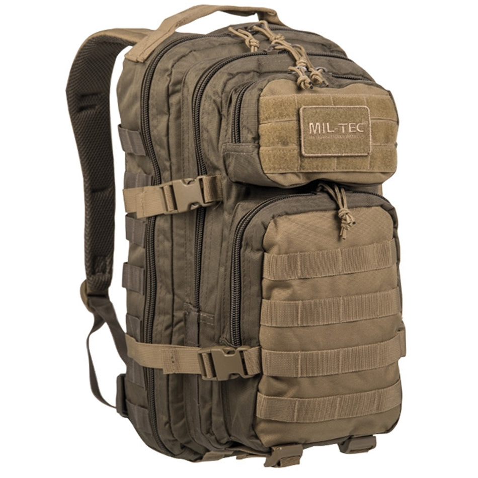 Mil-Tec US Assault Pack Small ranger green/ coyote