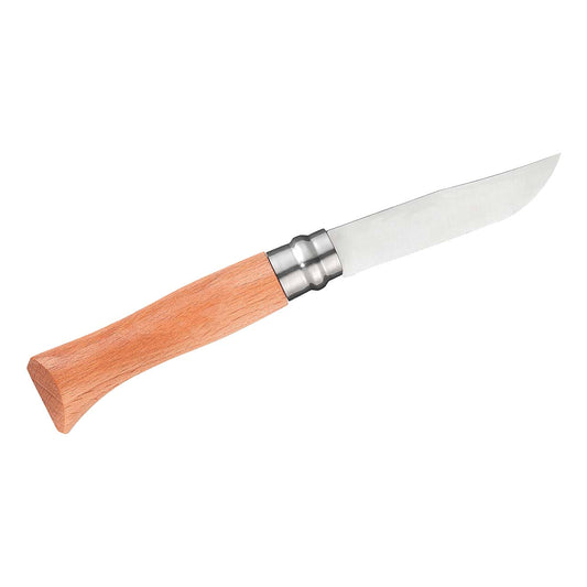 Opinel No.08 Taschenmesser Rostfrei Buche natur