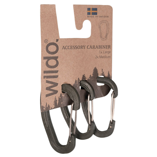 Wildo Accessory Carabiner 3er-Set oliv