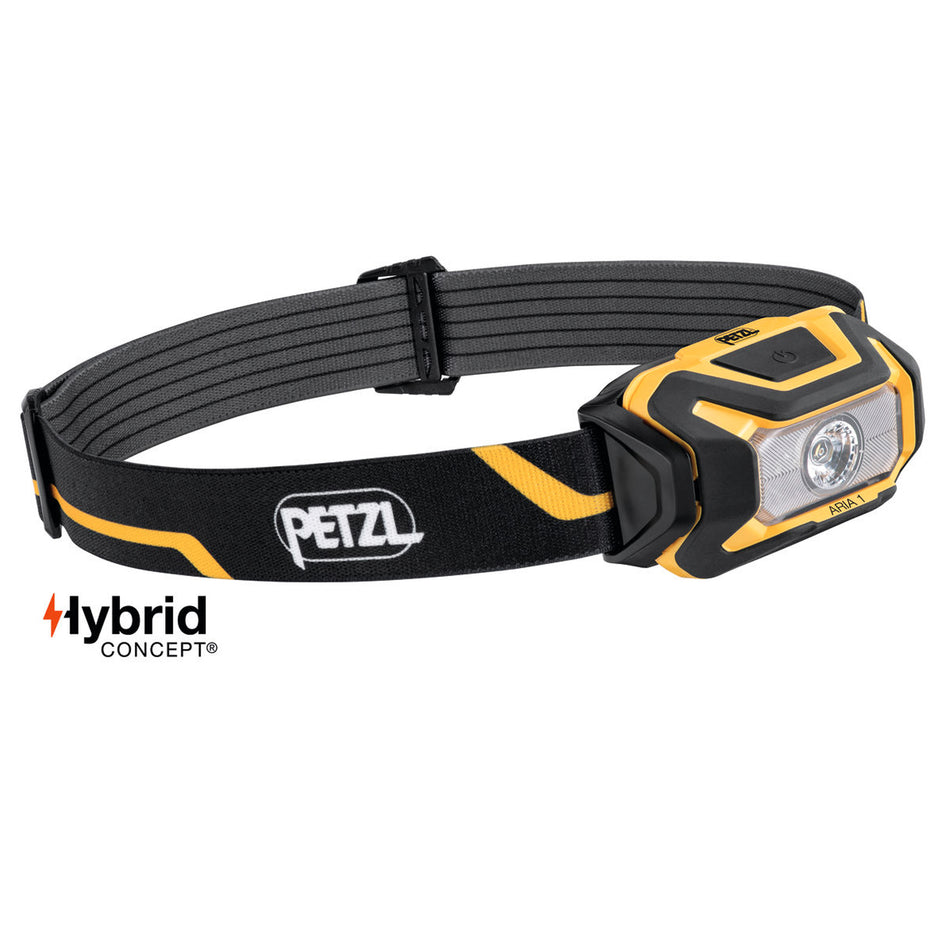 Petzl ARIA 1 Stirnlampe 350 Lumen schwarz/gelb