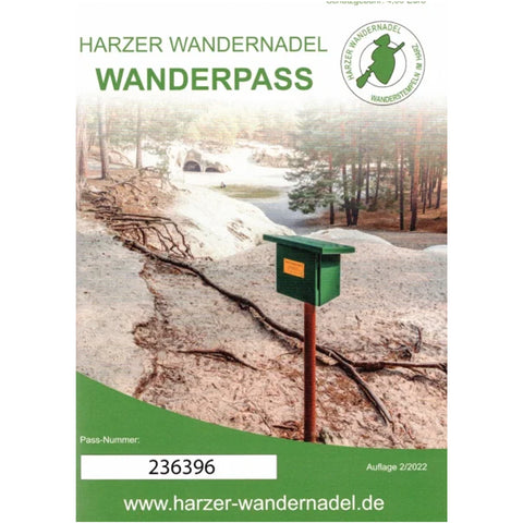 Harzer Wandernadel Wanderpass DIN A6