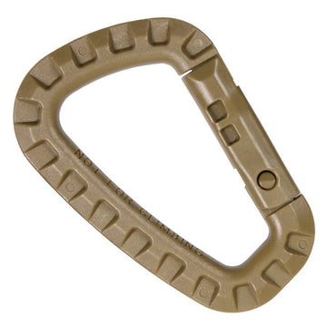 Mil-Tec ABS Karabiner 2er-Pack coyote