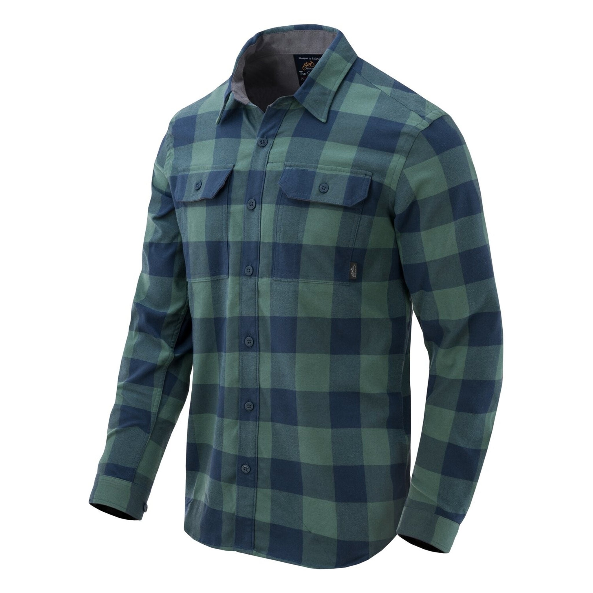 Helikon-Tex GreyMan Shirt Moss Green Checkered