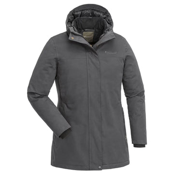 Pinewood Värnamo Padded Damen Winterjacke smoke black