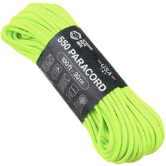 Atwood Rope Paracord 550 Typ III Seil 30m neon green