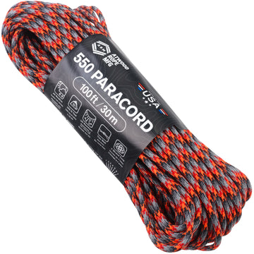 Atwood Rope Paracord 550 Typ III Seil 30m lava