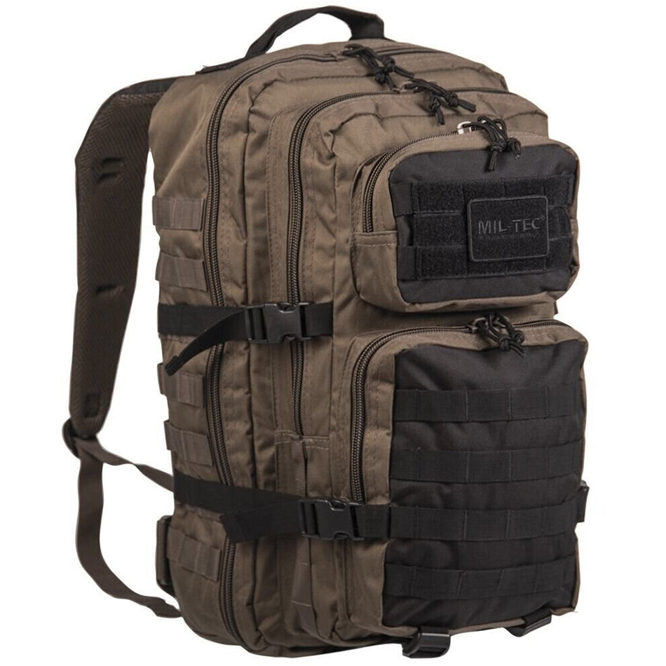 Mil-Tec US Assault Pack Large 36L ranger green/ black