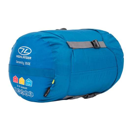 Highlander Schlafsack Serenity 350E blau