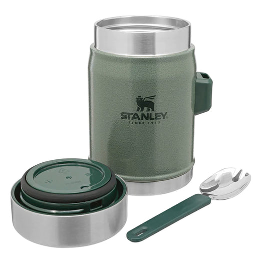 Stanley Classic Legendary Food Jar + Spork 0,4L hammertone green