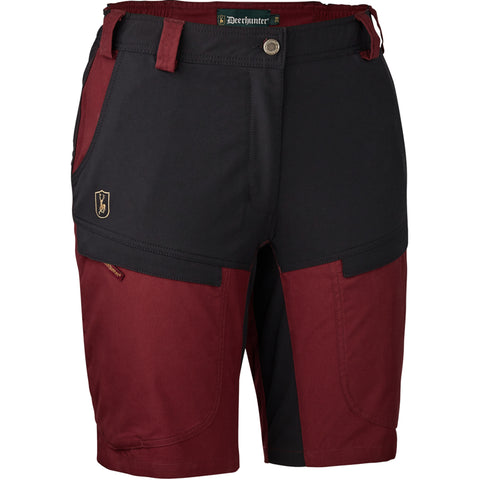 Deerhunter Lady Ann Shorts oxblood red