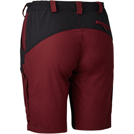 Deerhunter Lady Ann Shorts oxblood red