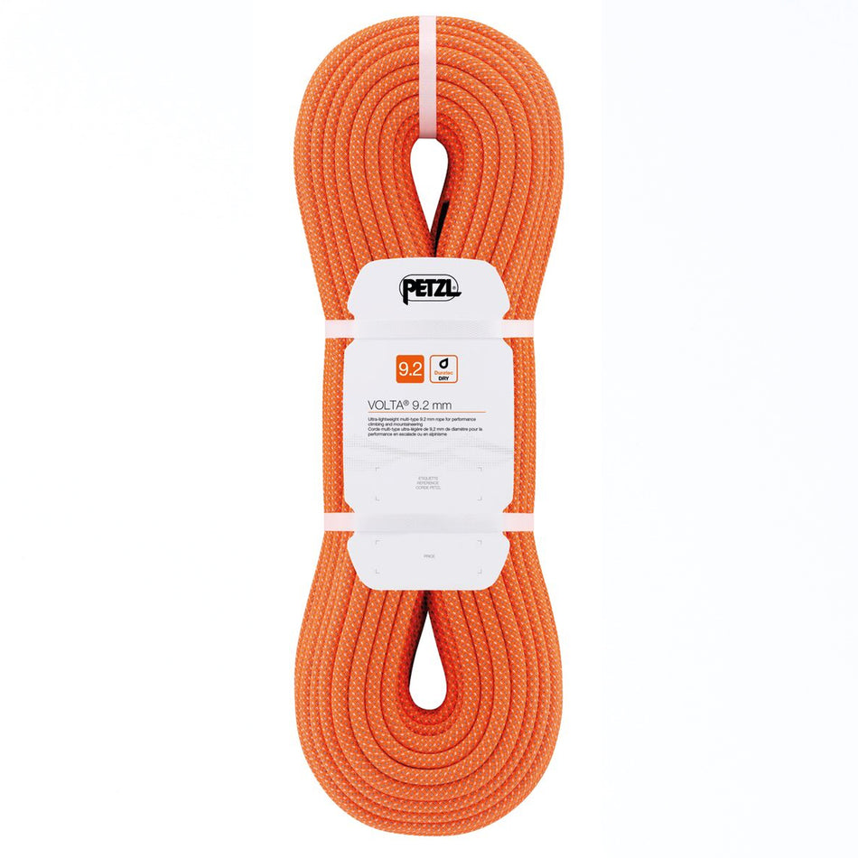 Petzl VOLTA 9,2 mm Kletterseil 60 m orange