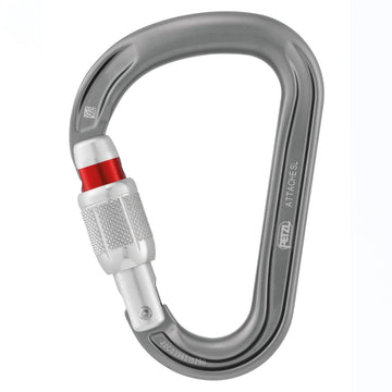 Petzl ATTACHE SCREW-LOCK Karabiner grey