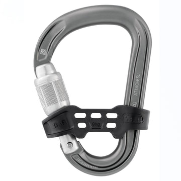 Petzl  ATTACHE BAR SCREW-LOCK Karabiner gray