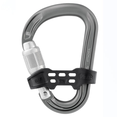 Petzl ATTACHE BAR SCREW-LOCK Karabiner gray