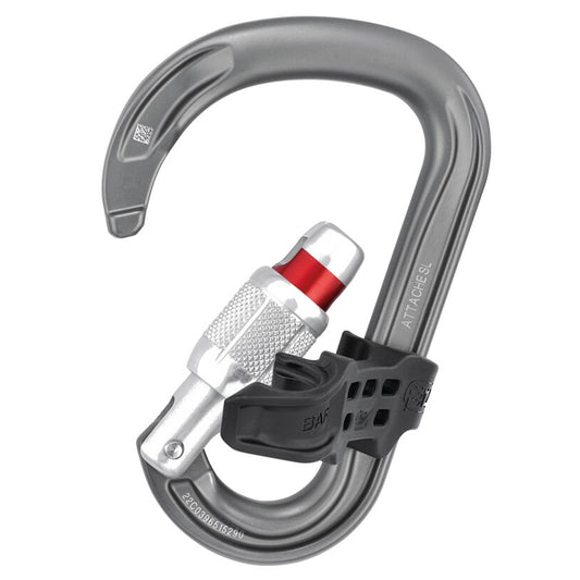 Petzl  ATTACHE BAR SCREW-LOCK Karabiner gray