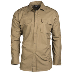Mil-Tec US Style Feldhemd Ripstop coyote