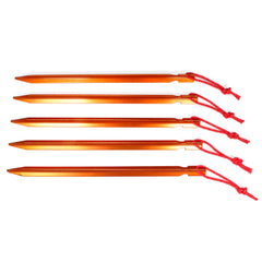 Basic Nature Zelthering Y-Profil 23 cm 5 Stück orange