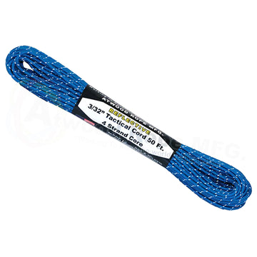 Atwood Rope 275 Tactical Paracord Seil Reflective 15m blue