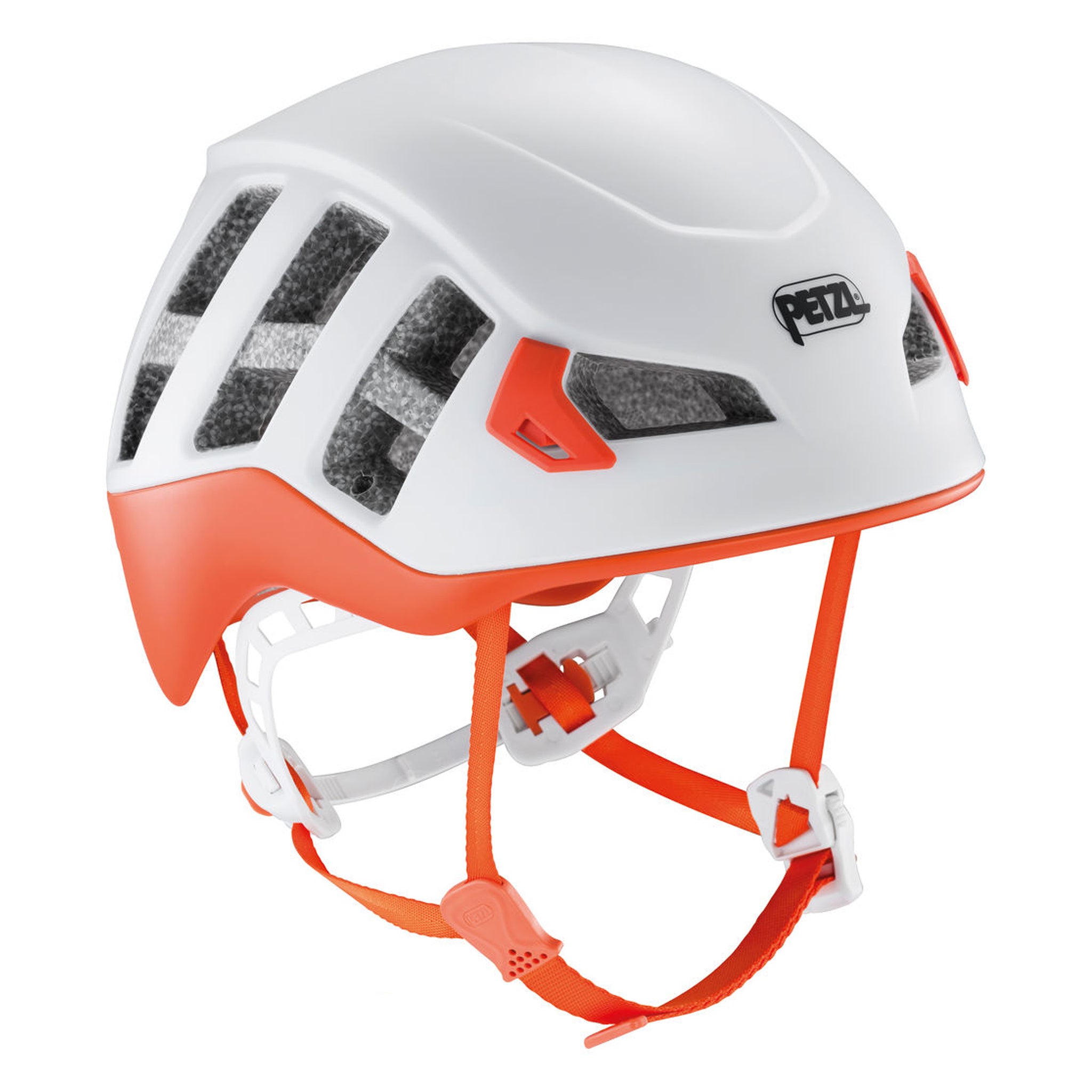 Petzl METEOR Kletter- und Skitourenhelm white/red orange