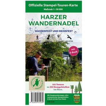 Harzer Wandernadel - Tourenkarte 1:50.000