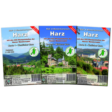 Harz - Rad- & Wanderkartenset 1:33.000