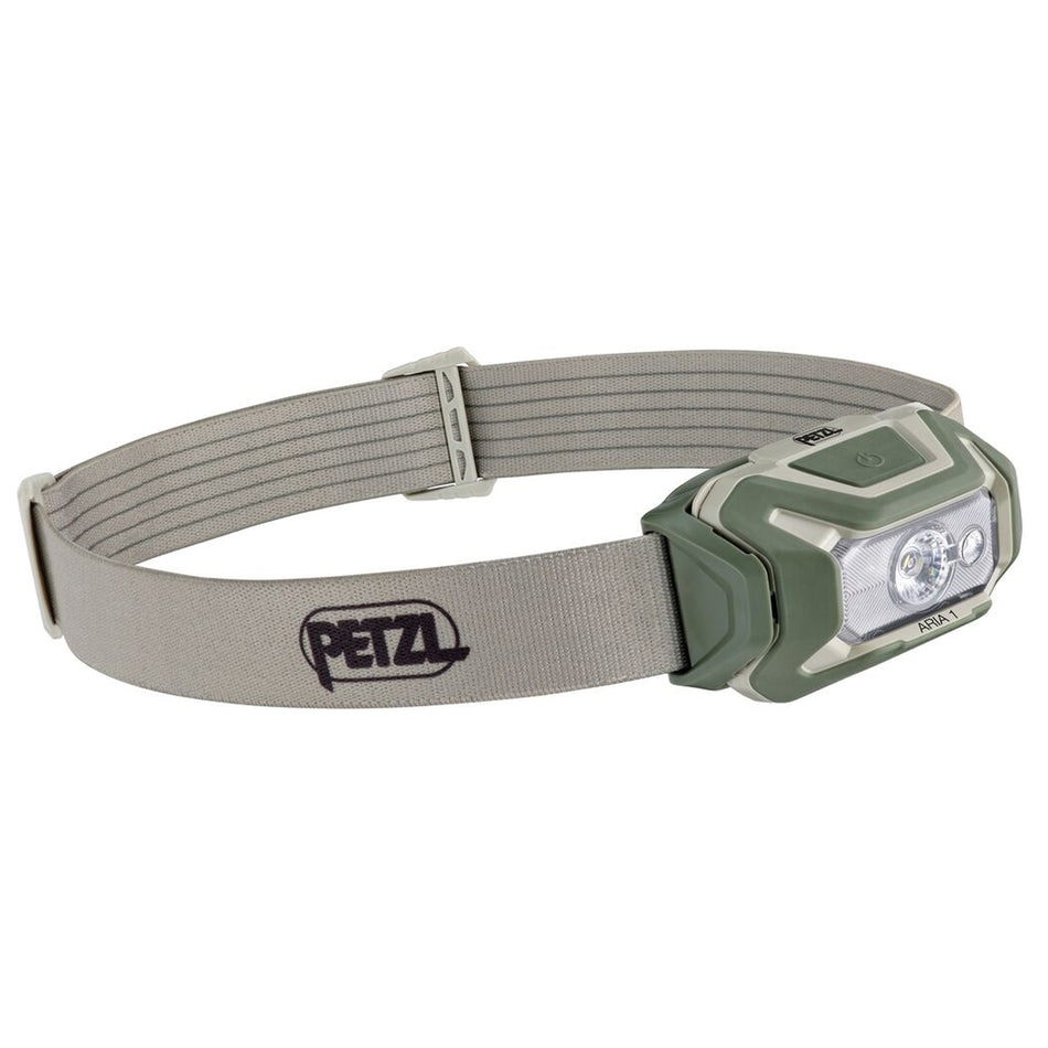 Petzl ARIA 1 RGB Tactical Stirnlampe 350 Lumen desert