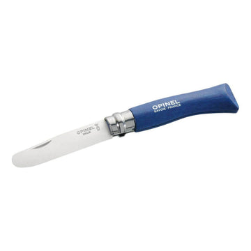 Opinel No.07 Junior Kindermesser Buche blau