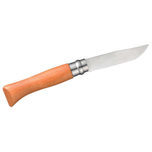 Opinel No.08 Taschenmesser Carbon Buche natur