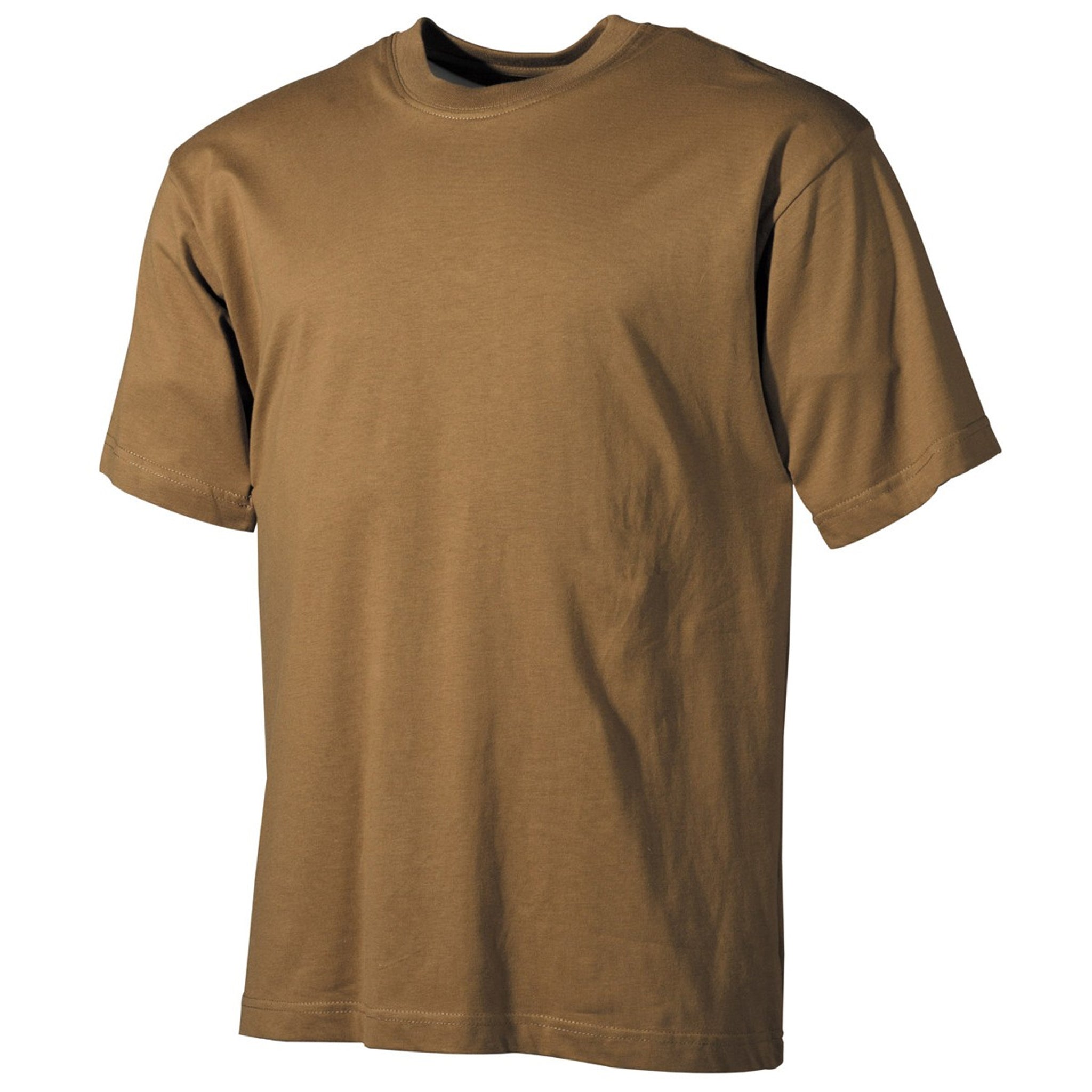 MFH US T-Shirt Cotton coyote tan