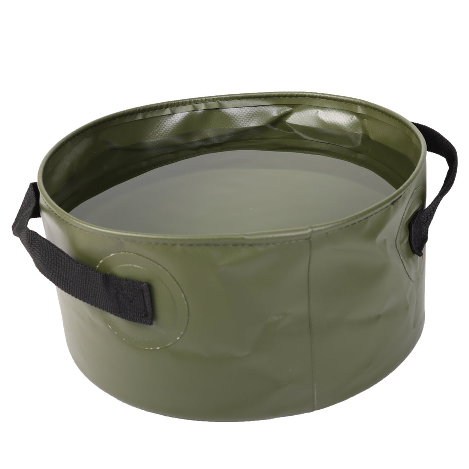 Waschbehälter Faltbar mit Tragegriffen 5L oliv