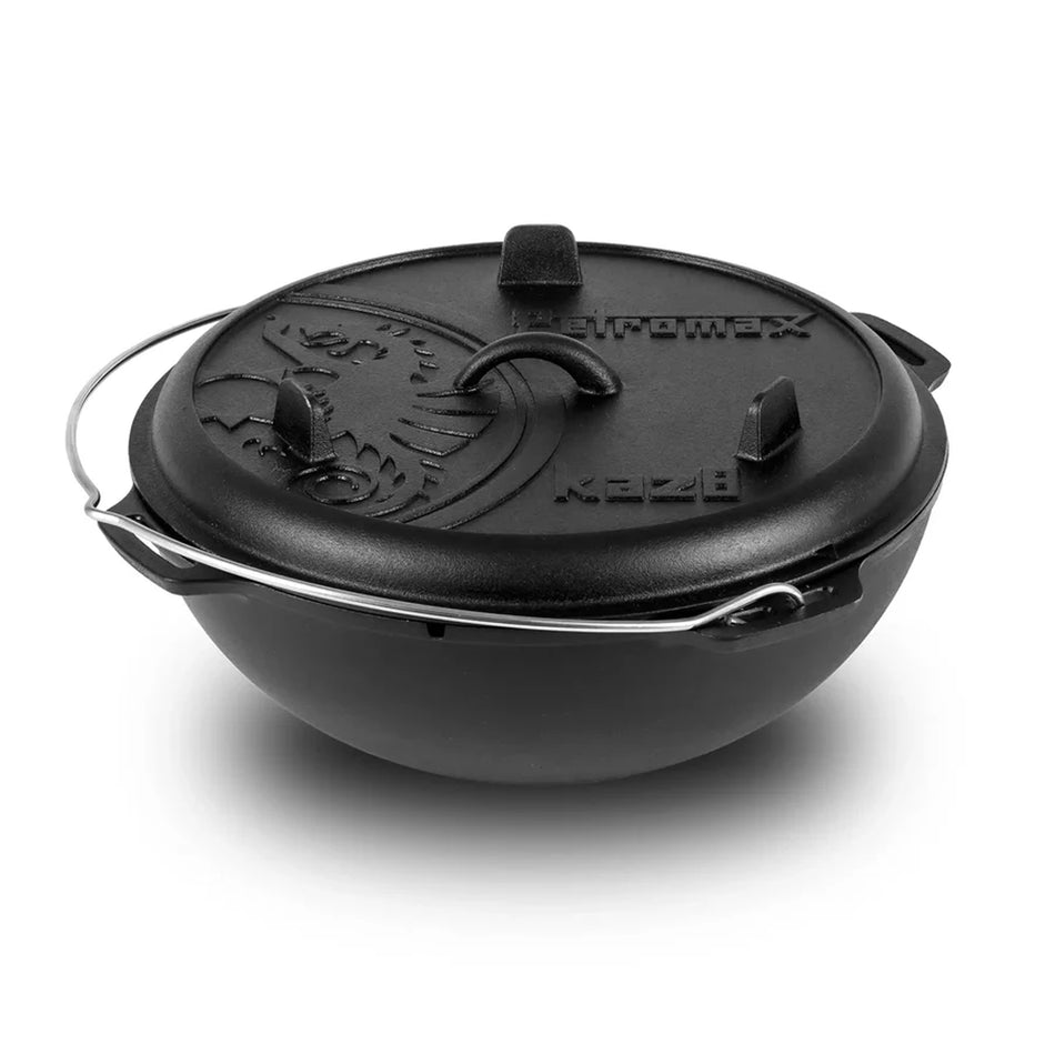 Petromax Kazan Gusseisen-Wokkessel 8L