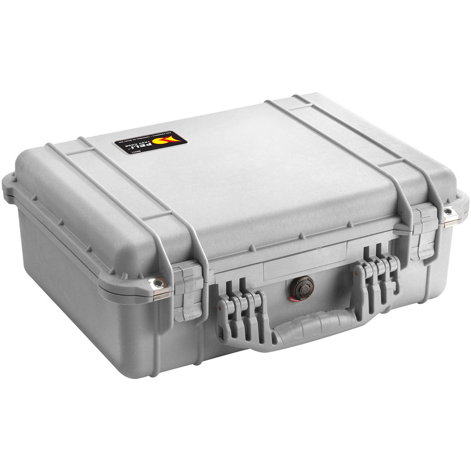 Peli Protector Case 1520EU Schutzkoffer (ohne Schaum) silbergrau