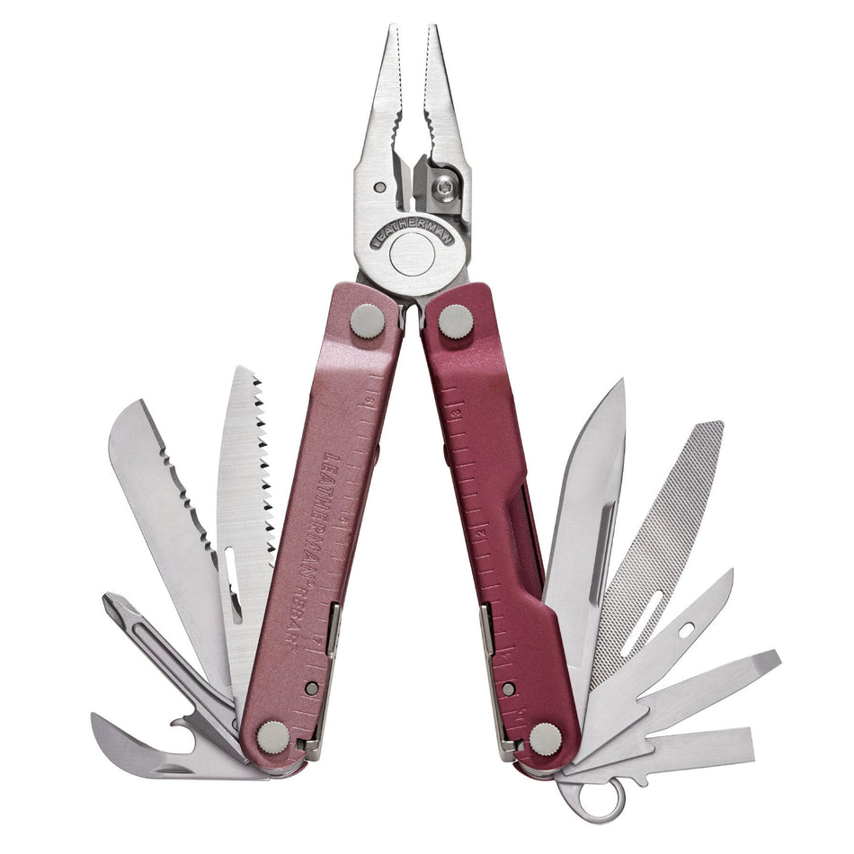 Leatherman Rebar Multitool heathered cranberry