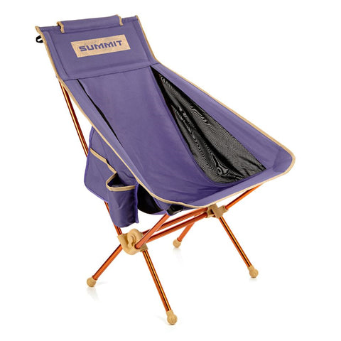 Summit Poles Folding Chair XL purple