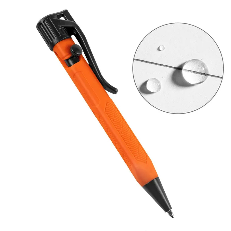 Rite in the Rain Mini Bolt Action Pen Kugelschreiber orange