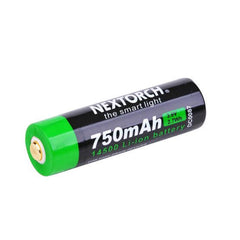 Nextorch 14500 Li-ion Akku 3.6V 750 mAh mit USB-Port