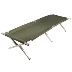 Mil-Tec US Feldbett Alu Gestell 210 x 70 cm oliv
