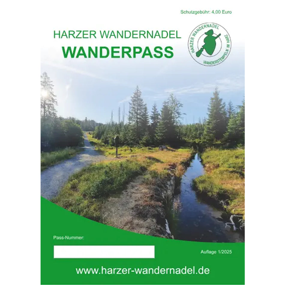 Harzer Wandernadel Wanderpass DIN A6
