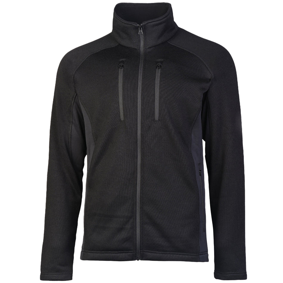 Mil-Tec Outdoor Kälteschutzjacke Structure-Fleece schwarz