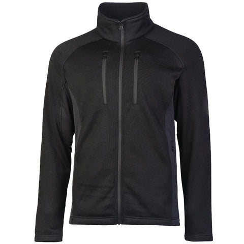 Mil-Tec Outdoor Kälteschutzjacke Structure-Fleece schwarz