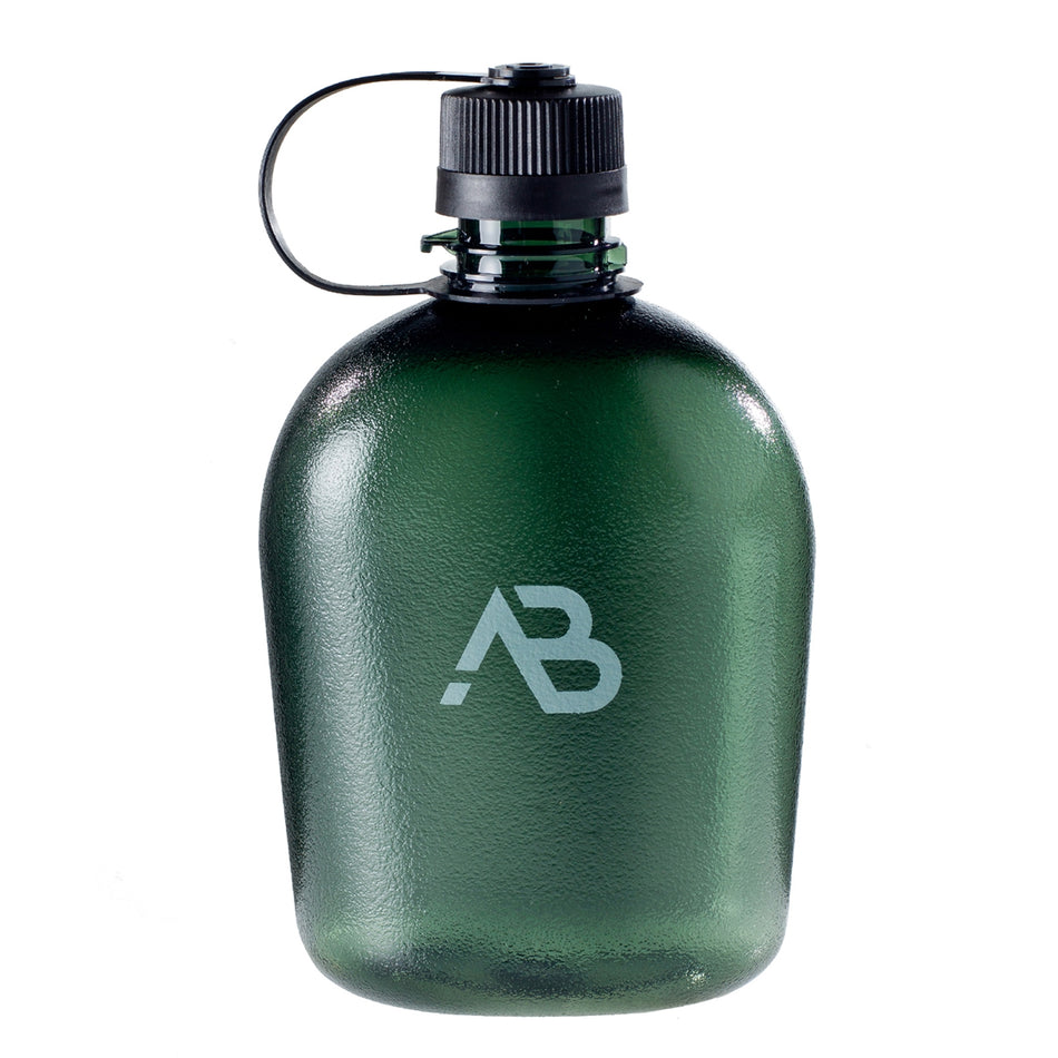 US Feldflasche GEN II Tritan 950ml oliv-transparent