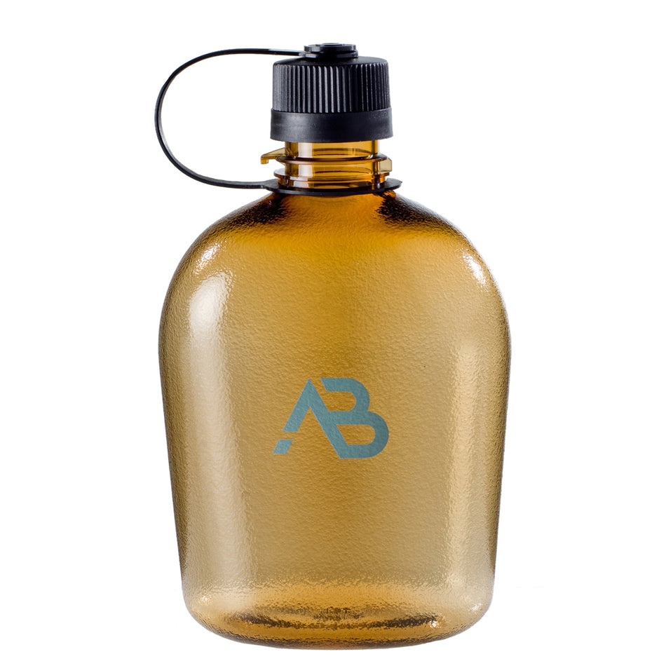 US Feldflasche GEN II Tritan 950ml coyote-transparent